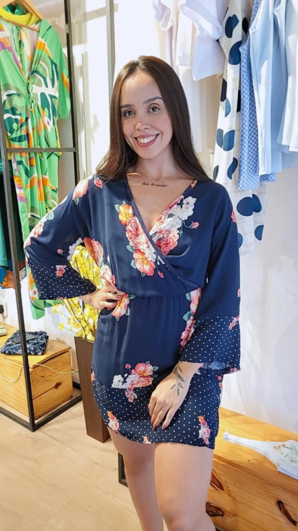 Vestido Marinho | Tam G