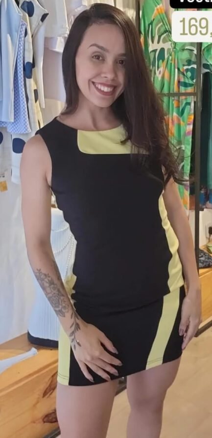 Vestido tubinho | Preto | Tam. P