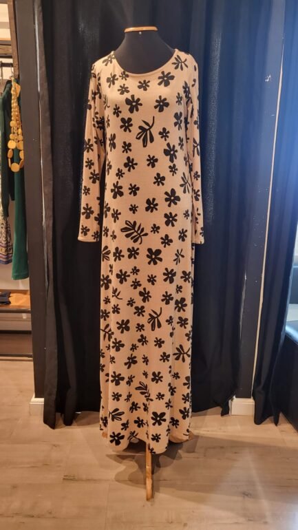 Vestido Nude Flores